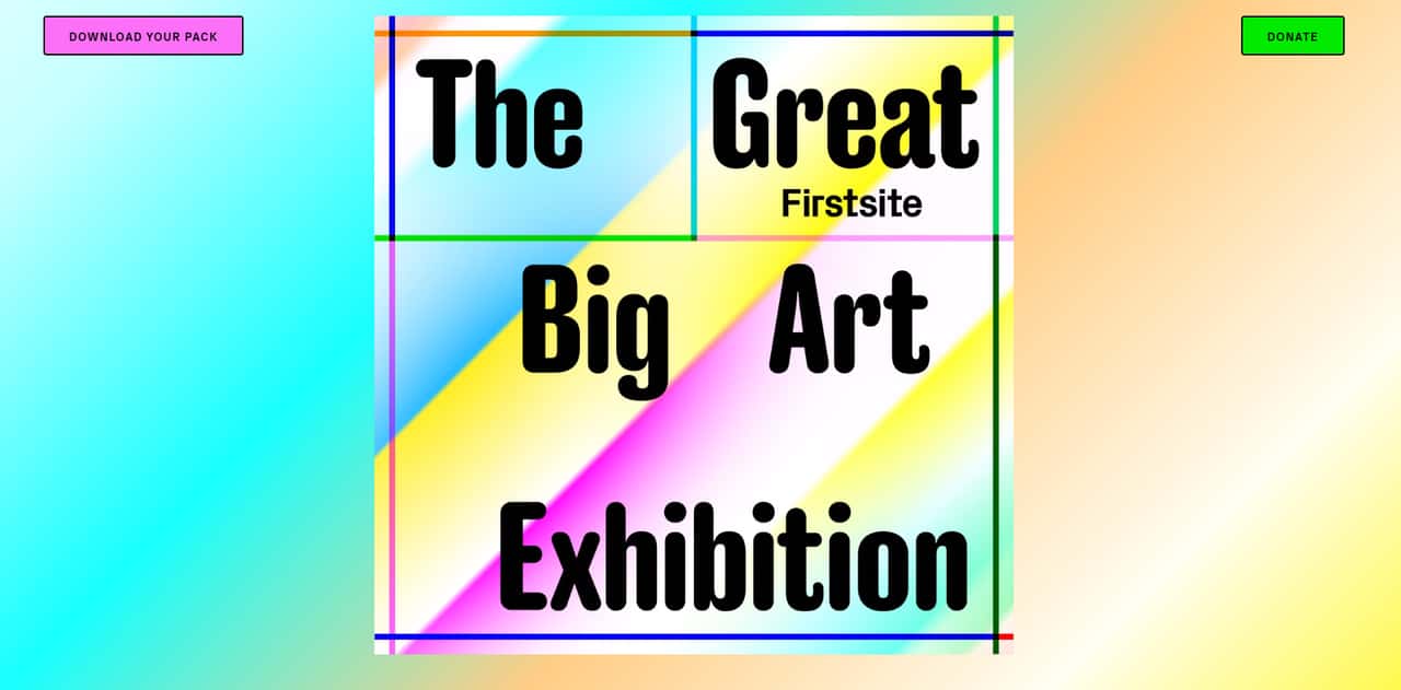 Международная онлайн-выставка The Great Big Art Exhibition