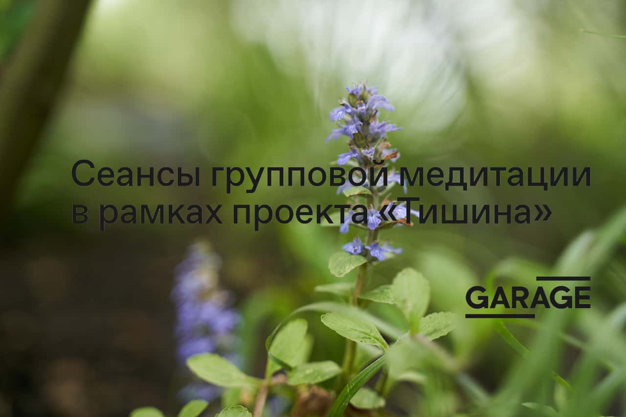 «Гараж» приглашает на коллективную медитацию в инсталляцию «Тишина»