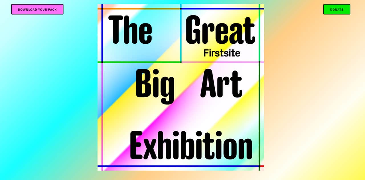 Международная онлайн-выставка The Great Big Art Exhibition 