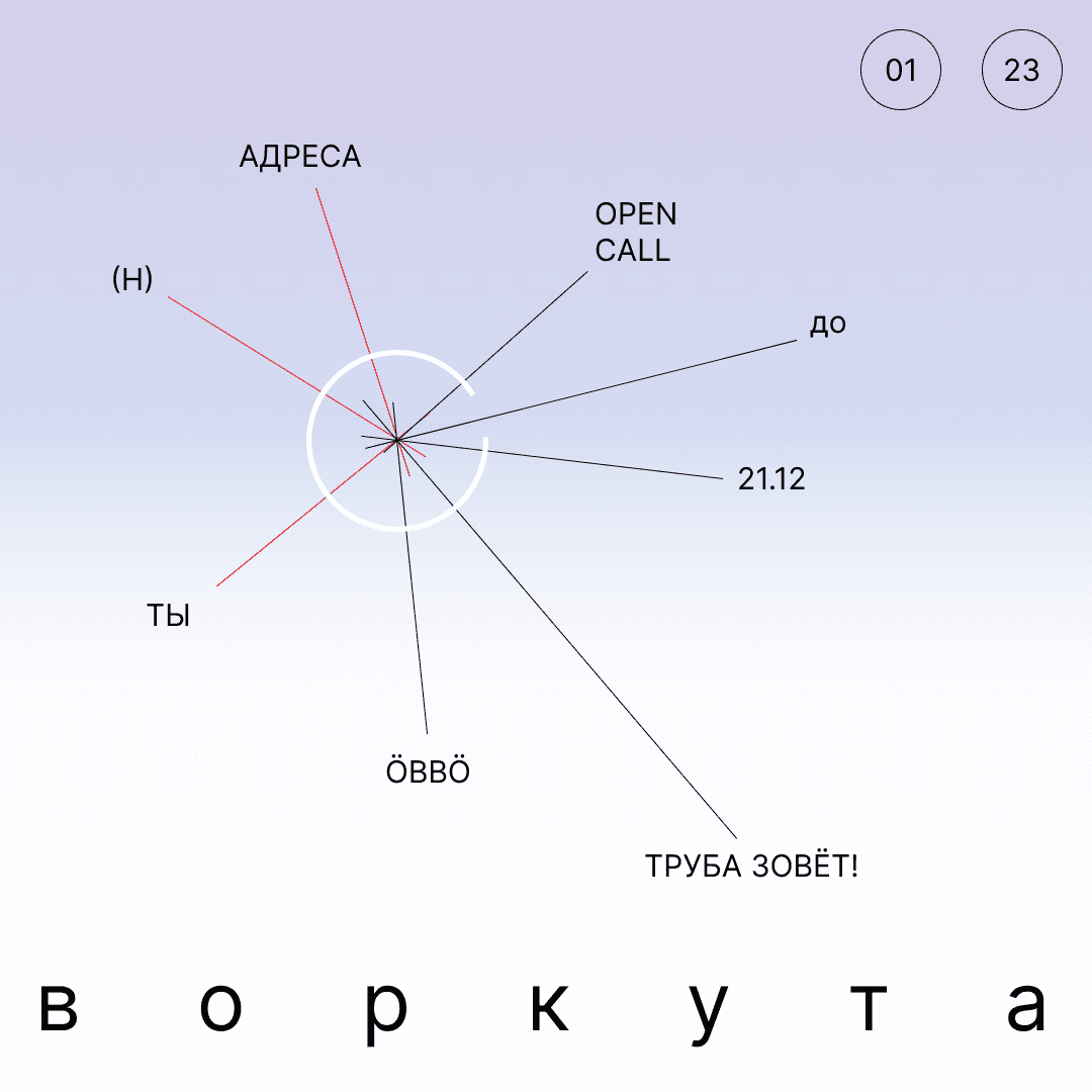 Open call «Труба Зовёт!» на участие в выставке «АДРЕСА(Н)ТЫ» в Воркуте до 21 декабря 