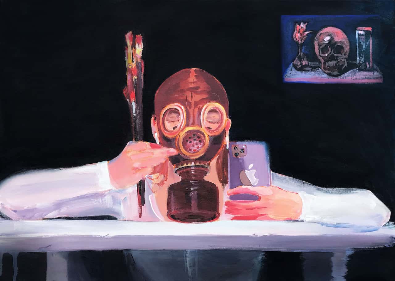 Онлайн выставка «Перезвони на домашний» открылась на платформе HSE Art Gallery