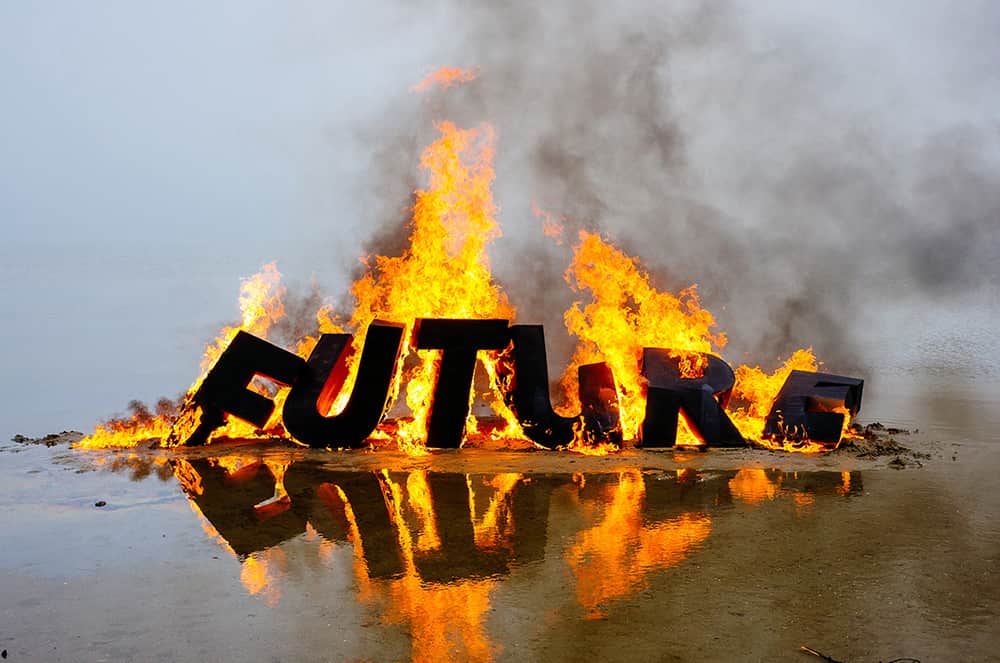 Самое уникальное "future" сгорело на Сахалине