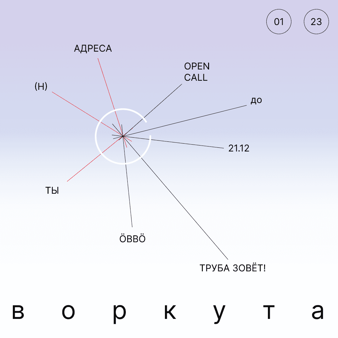 Open call «Труба Зовёт!» на участие в выставке «АДРЕСА(Н)ТЫ» в Воркуте до 21 декабря