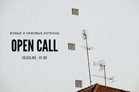 Open call «Живые и неживые антенны» до 1 августа