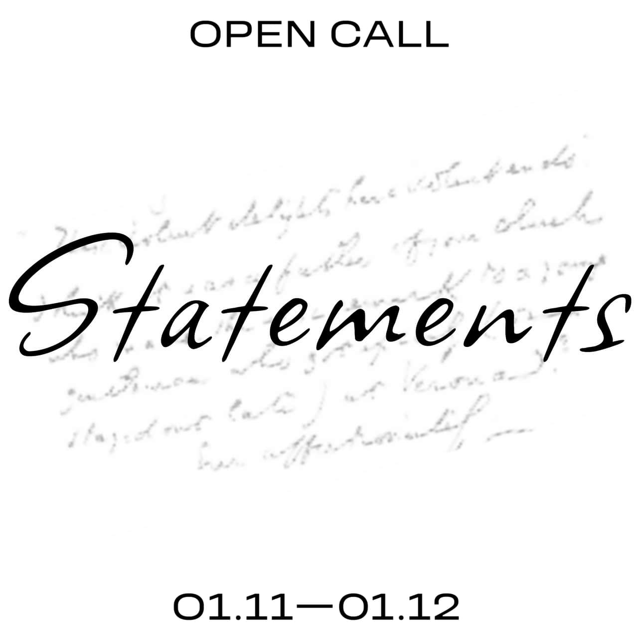Open call онлайн-галереи Elephant in the Louvre «Statements» до 1 декабря