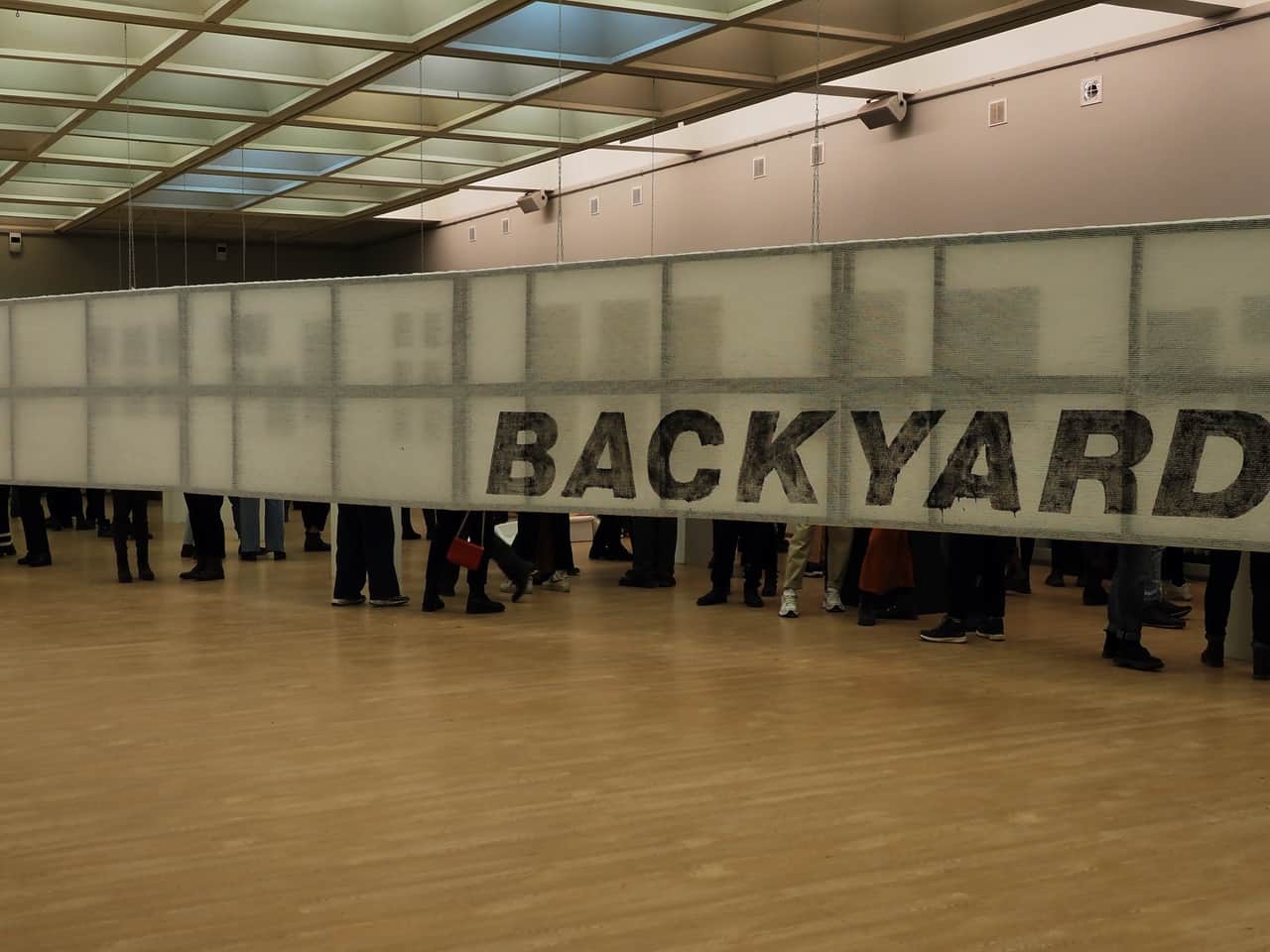 Проекция Backyard: искусство студентов-архитекторов