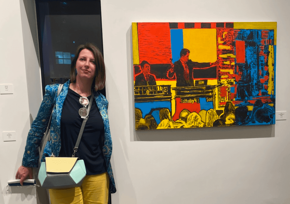 Срез искусства Израиля на открытии в Sotheby's